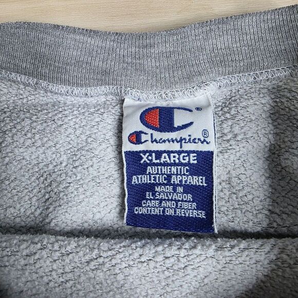 Vintage Phoenix Suns Sweater Mens XL Gray NBA Basketball Crewneck 90s Throwback - Picture 8 of 11